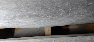 Mechanical brush cleaning process